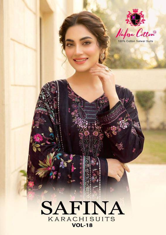 Nafisa safina vol-18 salwar suite shops in Bangalore